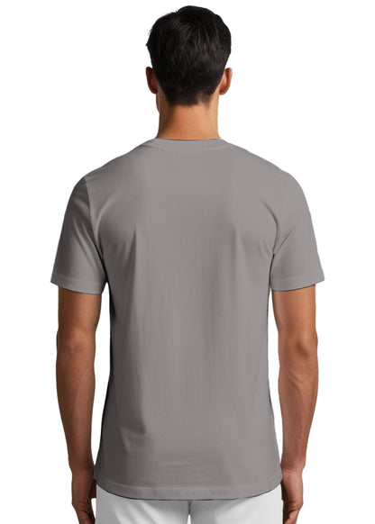 Peppyzone Mens Regular Fit T-Shirt (PZ-Army433_Grey4