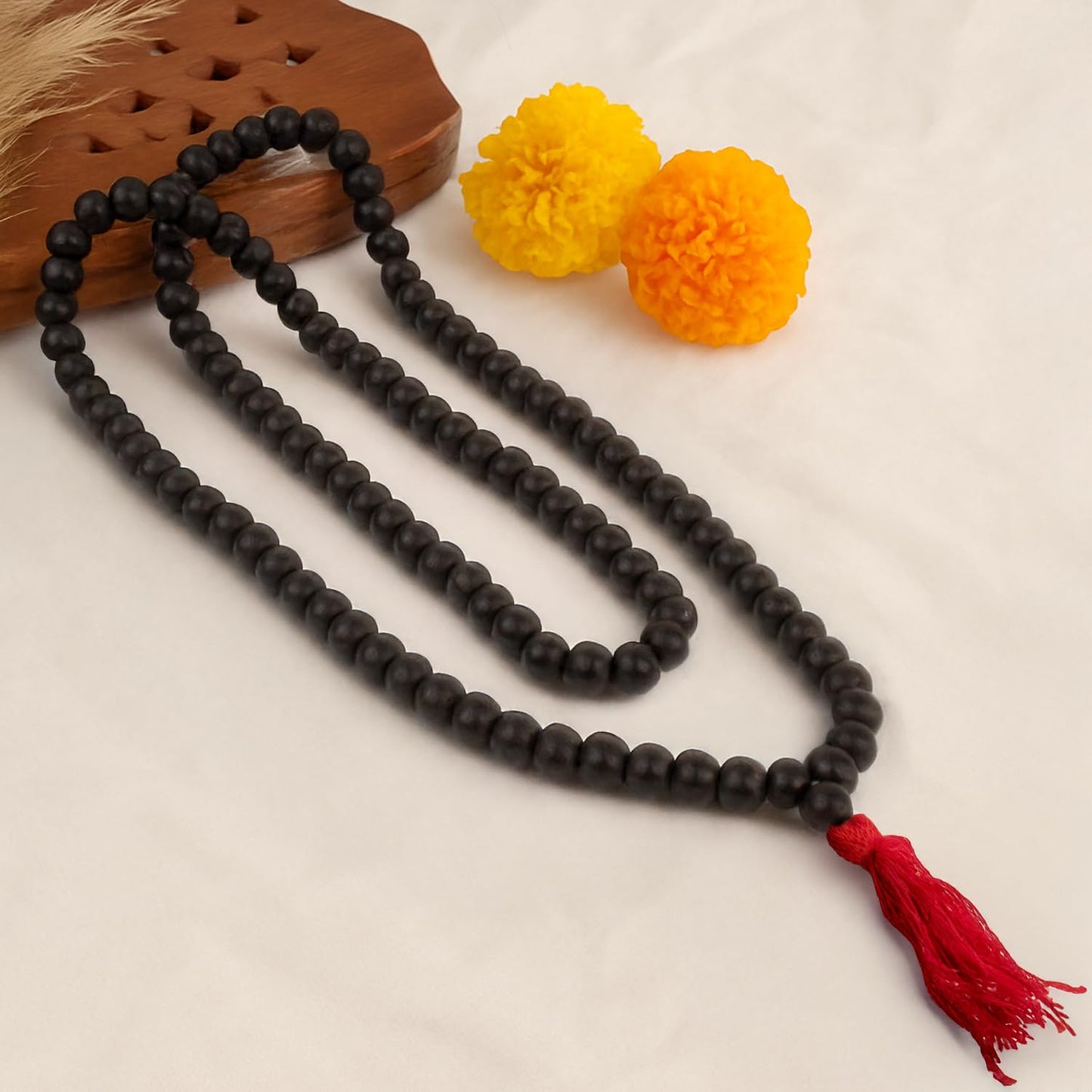Astrotalk Certified 100% Natural Karungali Malai Original 108 Beads (8mm) | Blessings from Lord Murugan | Spiritual Mala for Peace, Power & Prosperity | Karungali Mala Original for Men & Women