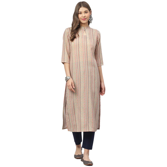 NAINVISH Cotton Kurti Kurta for Womens | Kurtas for Women | Womens Kurta Kurti | Best Kurtas for Women