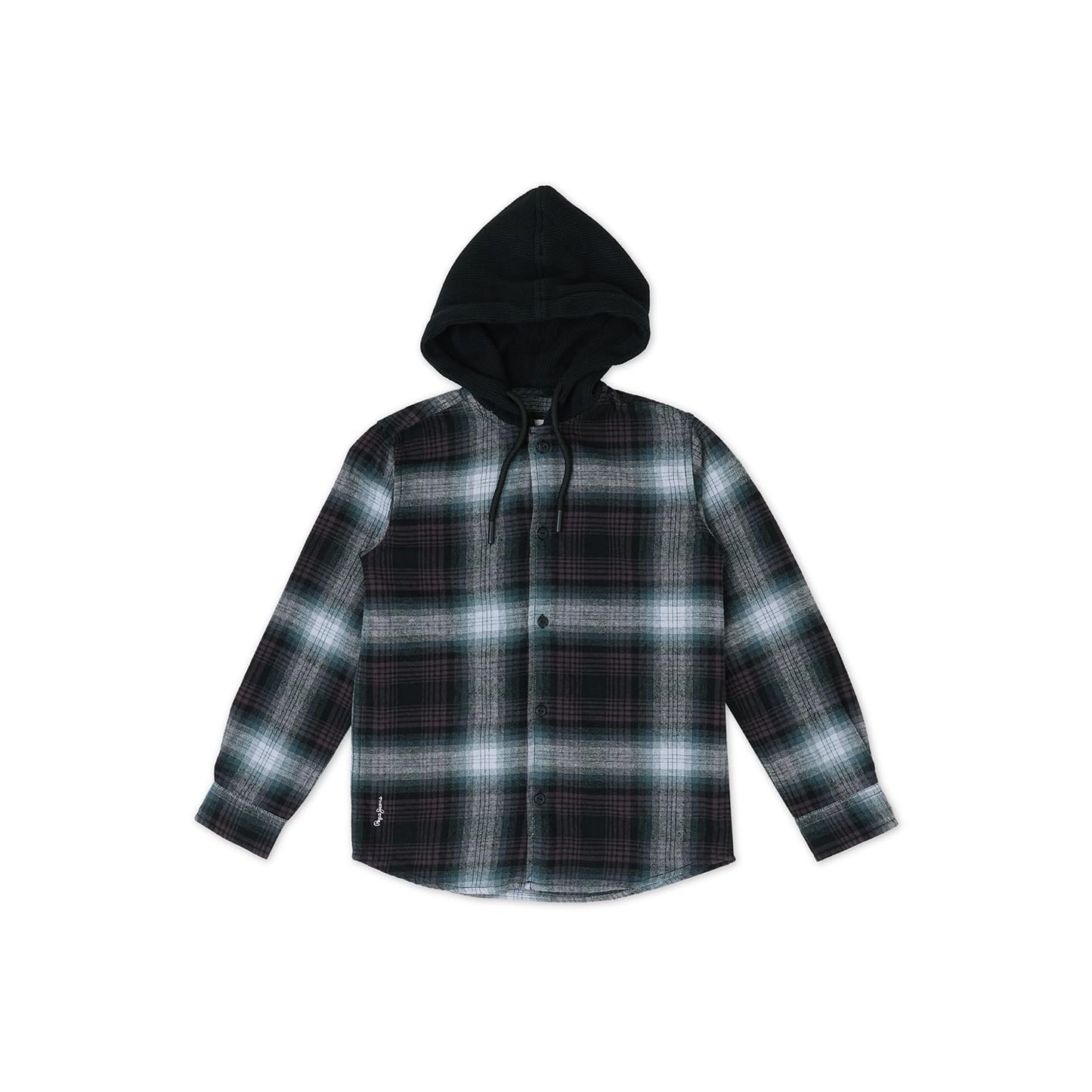 Pepe Jeans BoyS Regular Fit Shirt (Pb302550_Brown_Multi