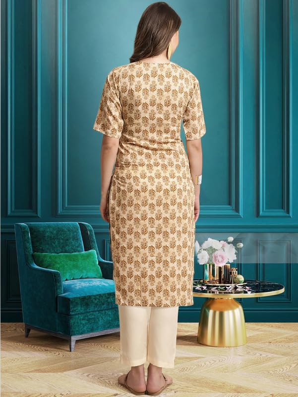 Pinkmint Straight Kurta & Pant for Women Ethnic Kurta Set for Women (Pack of 3)