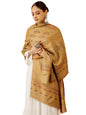 Pashmoda Women Khumar Kaani Wool Blend Kashmiri Shawl, Stole, Scarf, Luxury Pashmina Evening Wrap (Size: 101 X 203 CM)