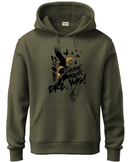 ADRO Hoodies for Men | Printed Hoodie for Men | Cotton Hoodie | Luffy Hoodie Gear 5 | Sweatshirt for Men | Anime Hoodie | H24-DR