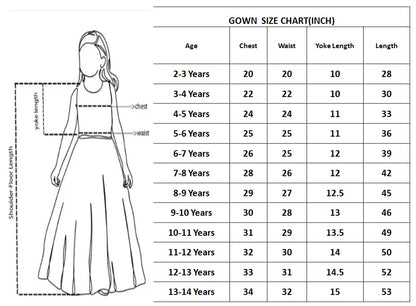 White Button New Jacket Latest Kids Gown for Girls Maxi Dress Yellow