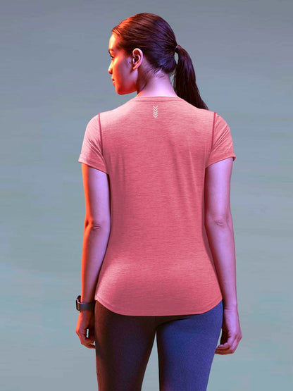 Lyra WomenS Rapid Dry Short Sleeve Breathable And Flexible Fit Active Top
