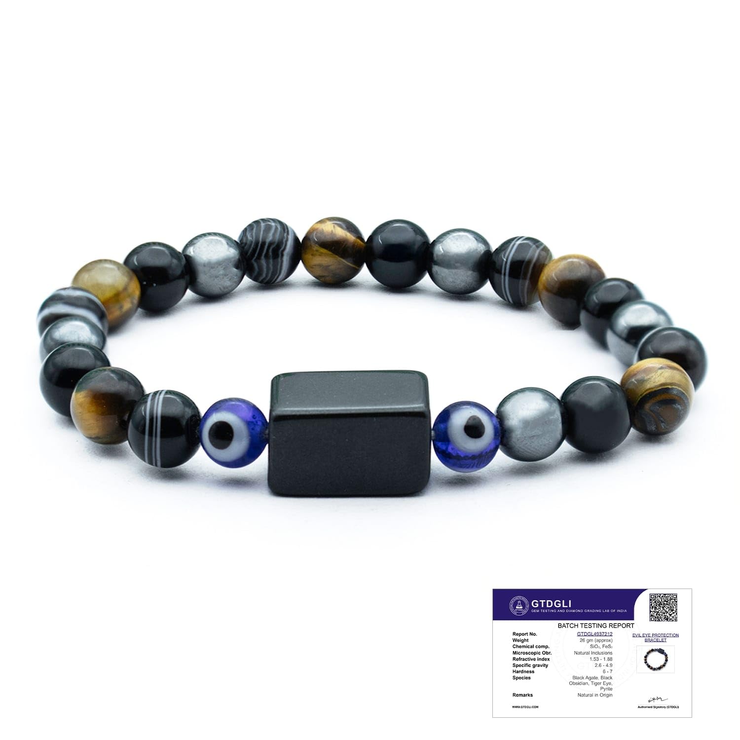 Astrotalk Evil Eye Protection Bracelet | Ward Off Negativity & Evil Eye | 108 Hours Energized by Top Astrologers | Handcrafted with Care | With Certificate of Authenticity | Protect Your Energy