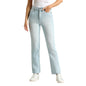 Mary Straight Fit High Waist Jeans Light Indigo Blue