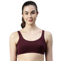 Enamor SB06 Low Impact Bra - Non-Padded, Wirefree & High Coverage