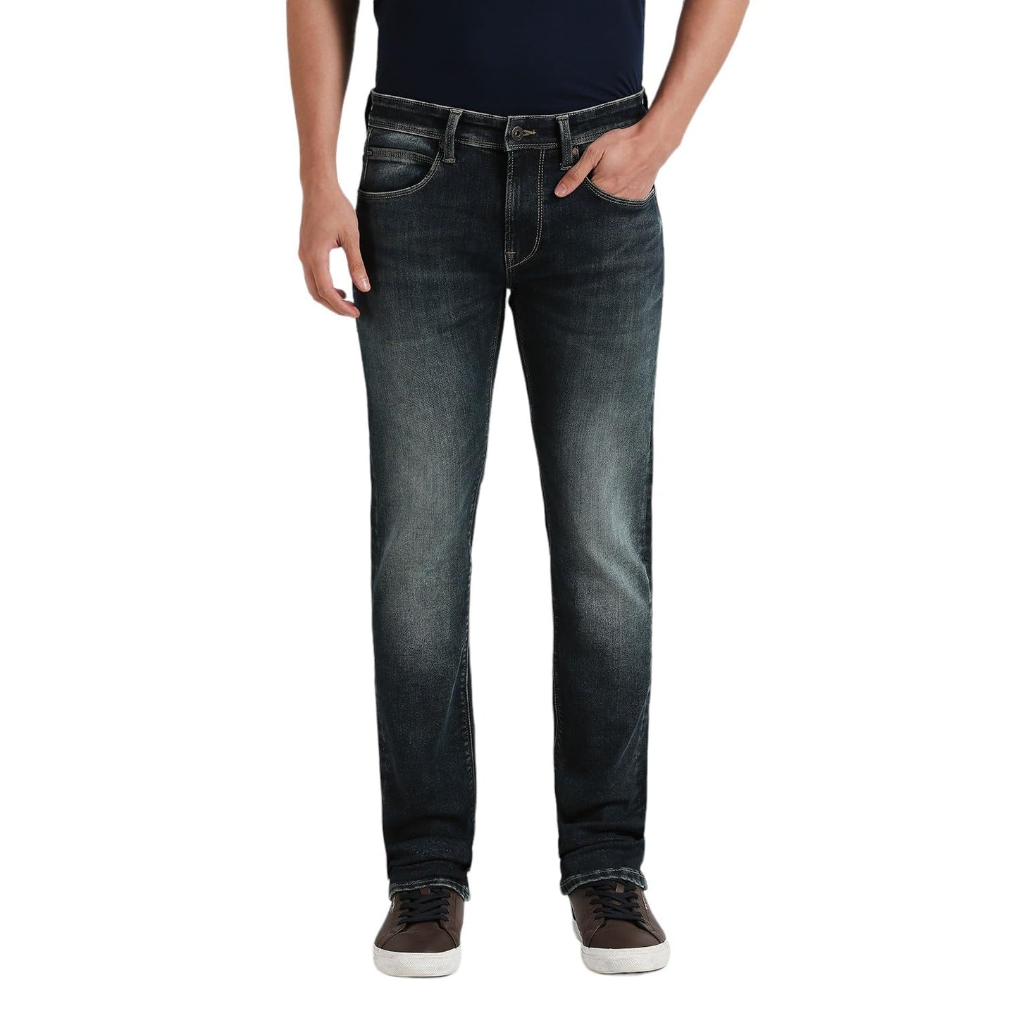 Pepe Jeans MenS Slim Jeans (Pm207771Q053_Light Used_Dark Indigo Blue