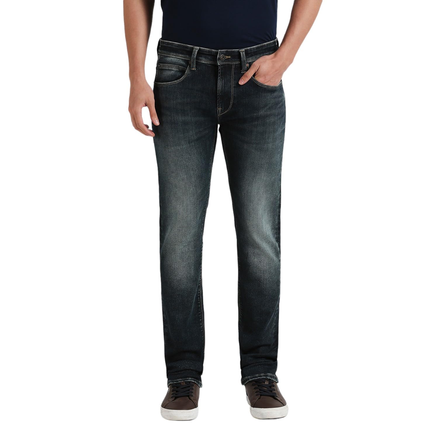 Pepe Jeans MenS Slim Jeans (Pm207771Q053_Light Used_Dark Indigo Blue