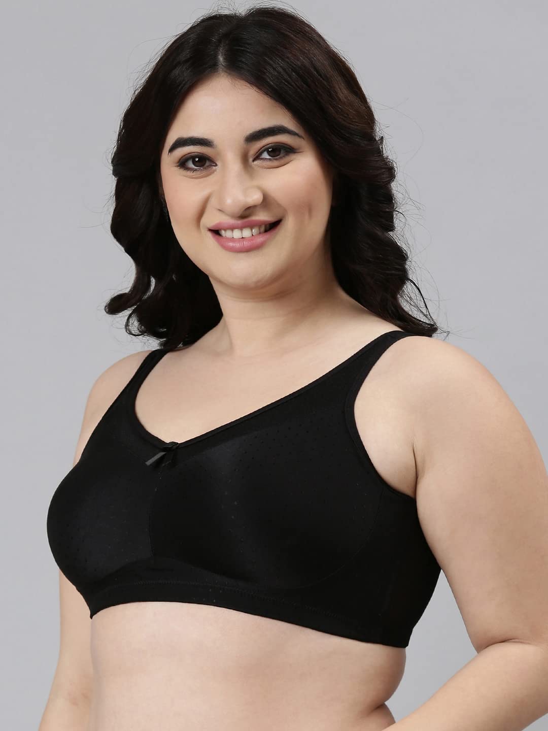 Enamor FB12 Full Support Smooth Super Lift Bra - Non-Padded, Wirefree & Full Coverage