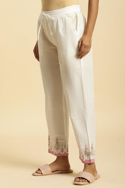 W Pure Cotton Straight Pants for Women | Pure Cotton Straight Pants for Women | Trousers for Women | W for Woman