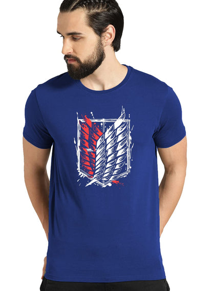 ADRO Mens Attack on Titan Cotton T-Shirt (M)