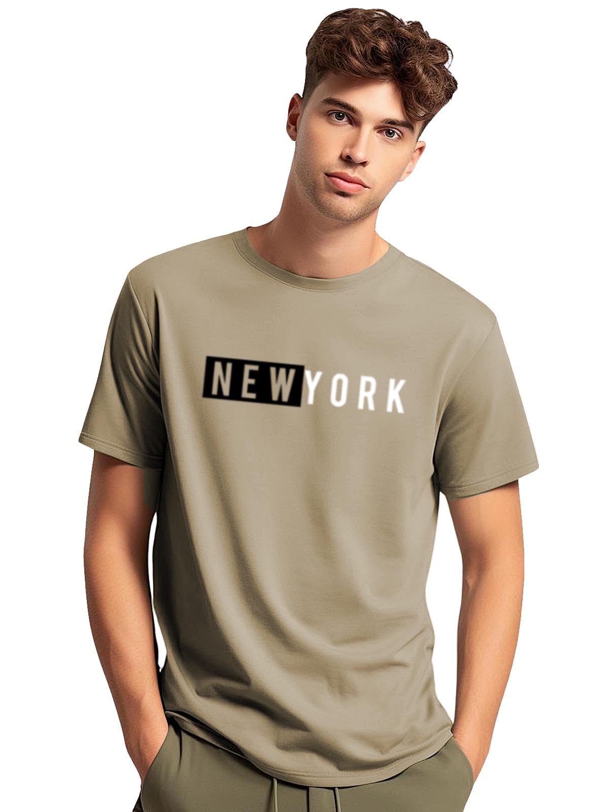 ADRO Tshirt for Men | Printed T Shirt for Men | 100% Cotton T-Shirt |Printed T Shirt | T-Shirts | RN24-NKY