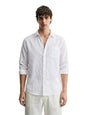 The Indian Garage Co Mens Slim Fit Solid Cutaway Collar Full Sleeves Shirt