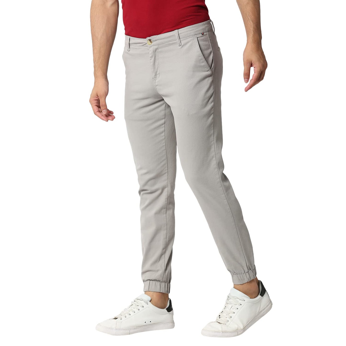 Thomas Scott Mens Solid Regular Fit Trouser