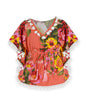 A.T.U.N. (ALL THINGS UBER NICE) Girls Floral Printed Regular Kaftan Top