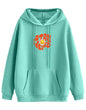 Juneberry Cotton Fleece Oversized Fit Graphic Printed Full Sleeve Hooded Sweatshirt For Women/Girls (Available In S To 3Xl) (Jhd