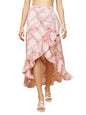 OOMPH! Long Skirts for Women Pink - msk067