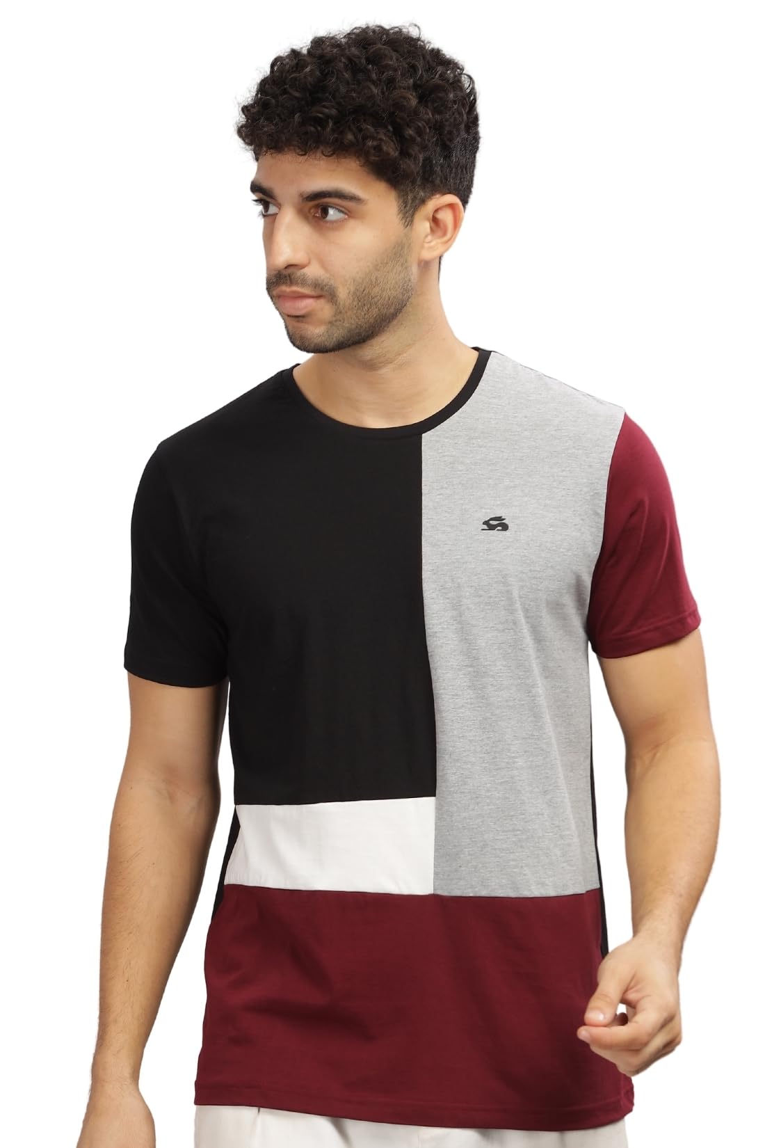 ADRO Tshirt for MenMulti Color T-Shirt for MenCotton T-ShirtMens TshirtRN8-24-BLGRMR
