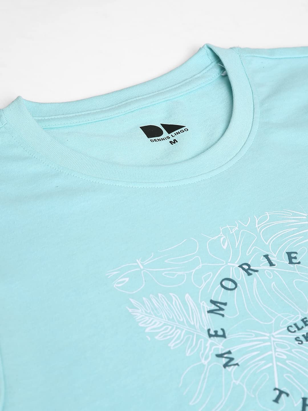 Dennis Lingo MenS Slim Fit Sea Green T-Shirt