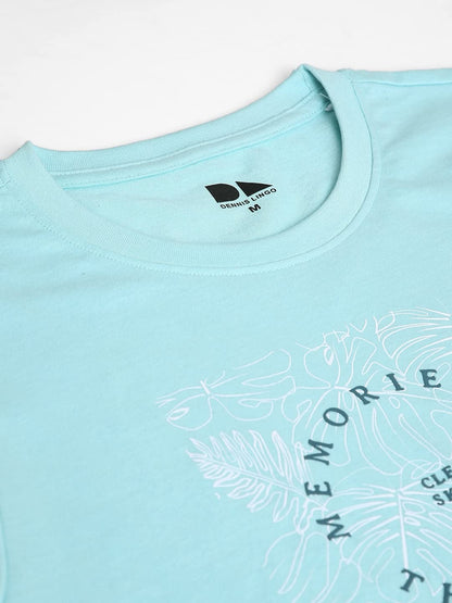 Dennis Lingo MenS Slim Fit Sea Green T-Shirt
