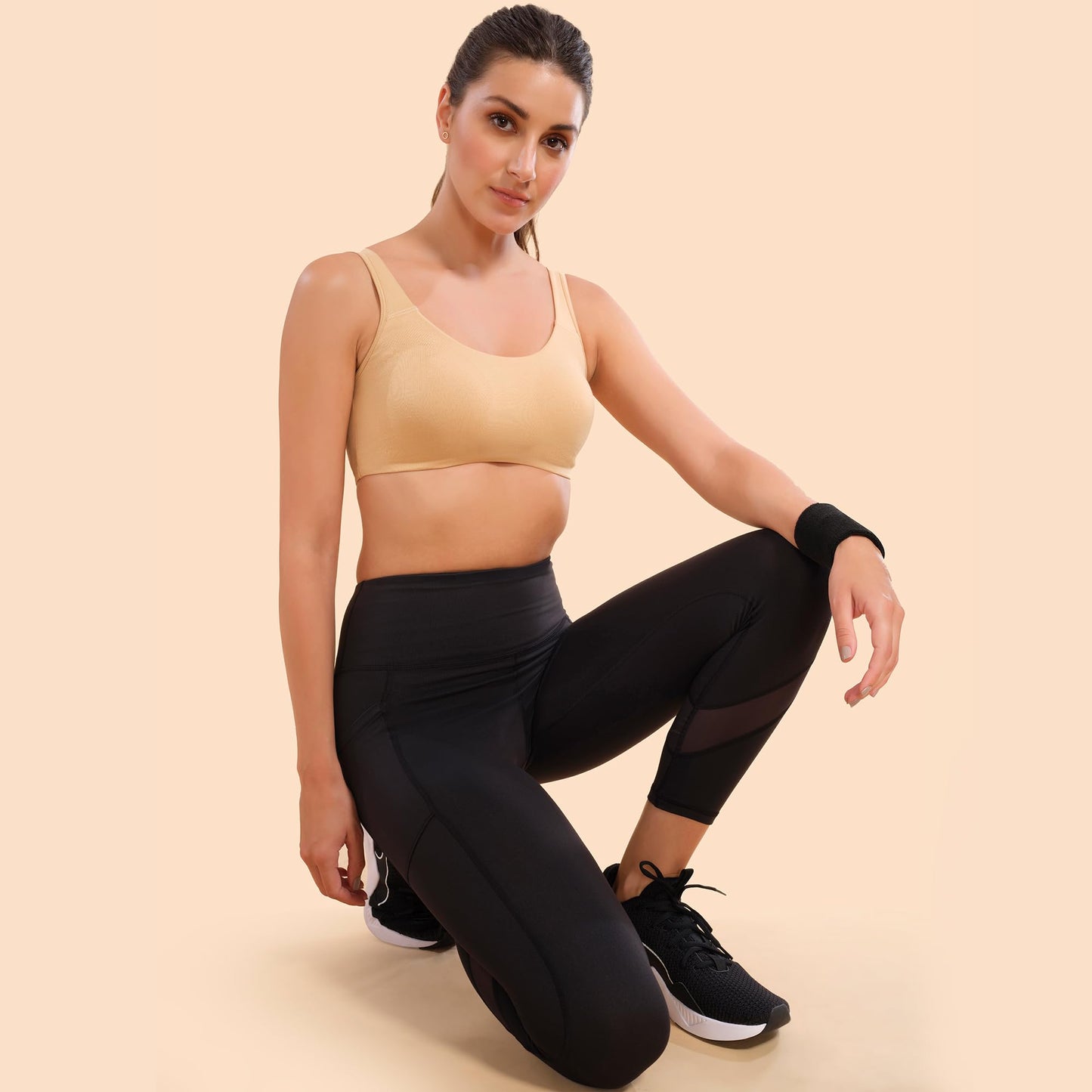 Enamor SB06 Low Impact Bra - Non-Padded, Wirefree & High Coverage Skin