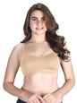 Lux Venus Moulded Sprots Bra With Adjustable Strap Skin
