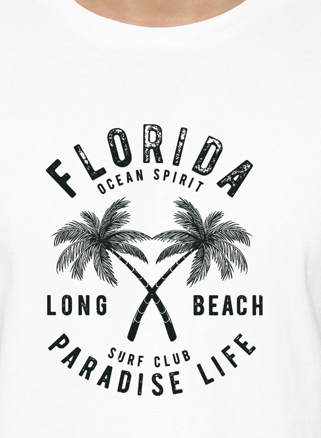 ADRO Florida Paradise Life Mens Printed T-Shirt