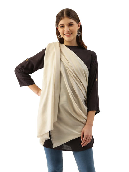 Pashmoda Women Dastaan Solid Shawl (Size : 101X203 CM)