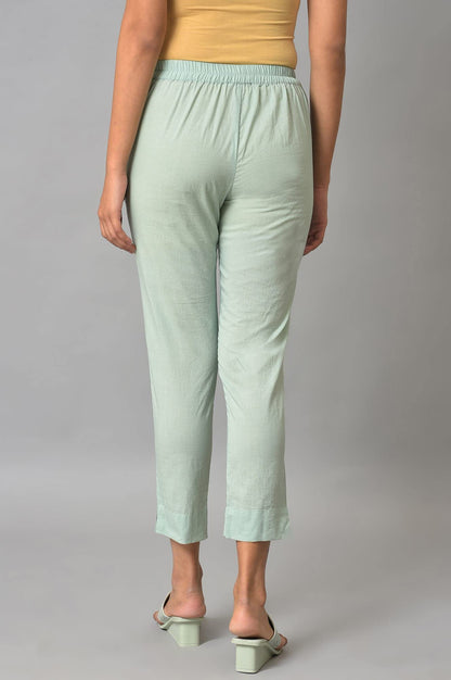 Aurelia Pure Cotton Strechable Trouser For Women | Ankle Length Trouser For Women | Pure Cotton Trouser For Women | Pants For Wo