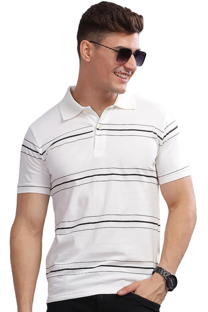 ADRO Polo T-Shirt for Men| Printed Polo T-Shirt | Cotton Polo T Shirt Also in Plus Size|PNOP24-L1
