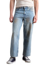 Hubberholme Men Cotton Washed Baggy Mid-Rise Jeans 20