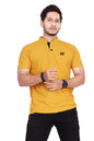 Baghadbillo MenS And BoyS Polyster T-Shirt With Mandarin Collared Neck Half Sleeves Closuer Button And Regular Fit | Polo T Sh