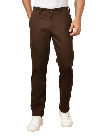 Thomas Scott Mens | Solid | Light Weight | Breathable Fabric | 4 Pockets | Regular Fit | Trouser | Chinos | Pants for Men (CCBT