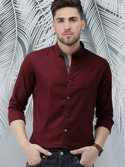 Pinkmint MenS Combo Shirt For Men Long Sleeve Regular Fit Formal Wear Casual Wear