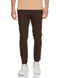 The Indian Garage Co Men Slim Fit Solid Mid-Rise Stretchable Chinos Brown