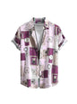 Leriya Fashion Shirts For Men || Rayon Block Print & Preppy Short Sleeves Shirt || Revere Coller MenS Shirts || Beach || Outing