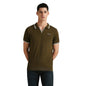 Pepe Jeans MenS Solid Regular Fit T-Shirt (Pm702450_Olive Green