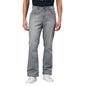 High Star Men Grey Boot Leg Mid-Rise Stretchable Jeans