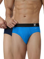 XYXX Mens Aero Silver Cotton Underwear for Men, Anti-Odour Silver Tech, Lasting Freshness, Moisture Absorbent Pack of 2 (XXL; Br