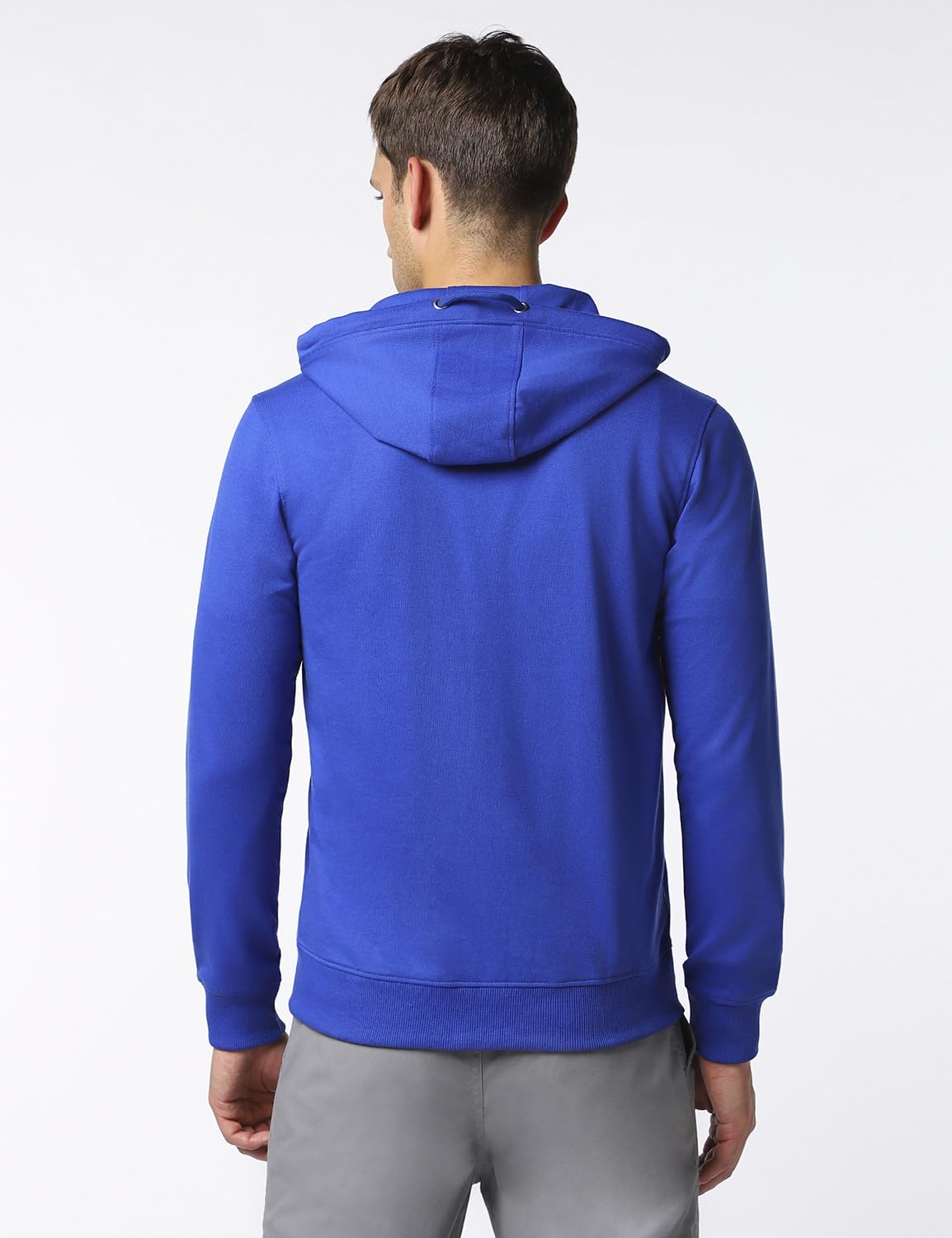 FYLTR Mens Casual Zip-Up Hoodie with Drawstring Detail - Utility Pockets | Full Zipper | Casual Winterwear for Men