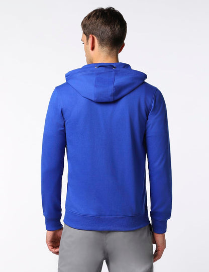 FYLTR Mens Casual Zip-Up Hoodie with Drawstring Detail - Utility Pockets | Full Zipper | Casual Winterwear for Men