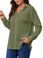 CB-COLEBROOK Oversized Textured Beach Summer Shirt for Women | Shirts for Womens Stylish Western | Long Shirt Top | Casual Shirt