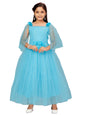 Aarika Girls Firozi Colour Net Gown (G-06064-FIROZI-22)