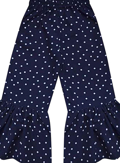 A.T.U.N. (ALL THINGS UBER NICE) Girls High Rise Regular Elasticated Waistband Casual Ruffle Pants