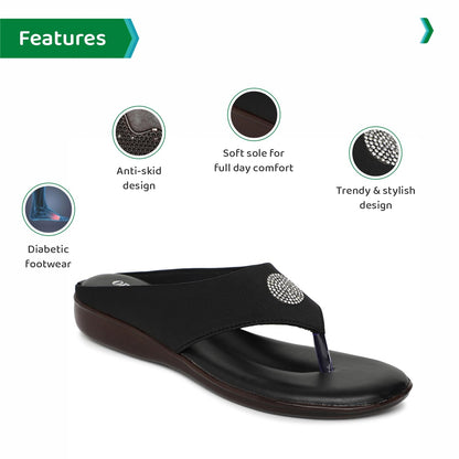 Ortho Joy Fancy Doctor Slipper For Women || Orthopedic Fashionable Women Slipper