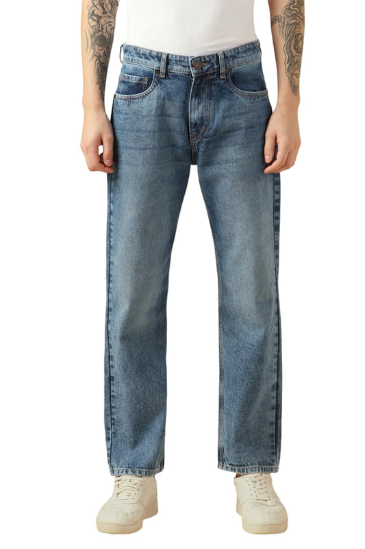 Dennis Lingo Mens Cotton Relaxed Fit Mid-Rise Casual Jeans DLMJNMJJ24004_in Blue