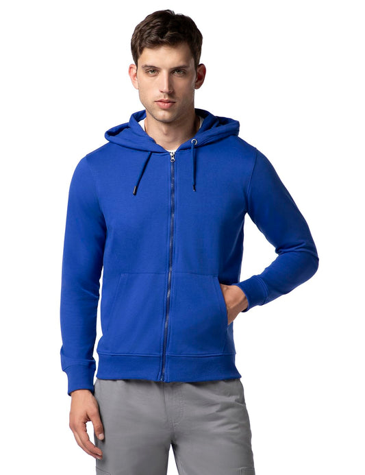 FYLTR Mens Casual Zip-Up Hoodie with Drawstring Detail - Utility Pockets | Full Zipper | Casual Winterwear for Men