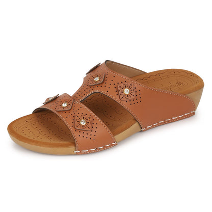 Ortho Joy Doctor Slipper For Women Fancy || Orthopedic WomenS Slipper || Comfortable Regular Wear Slippers For Women